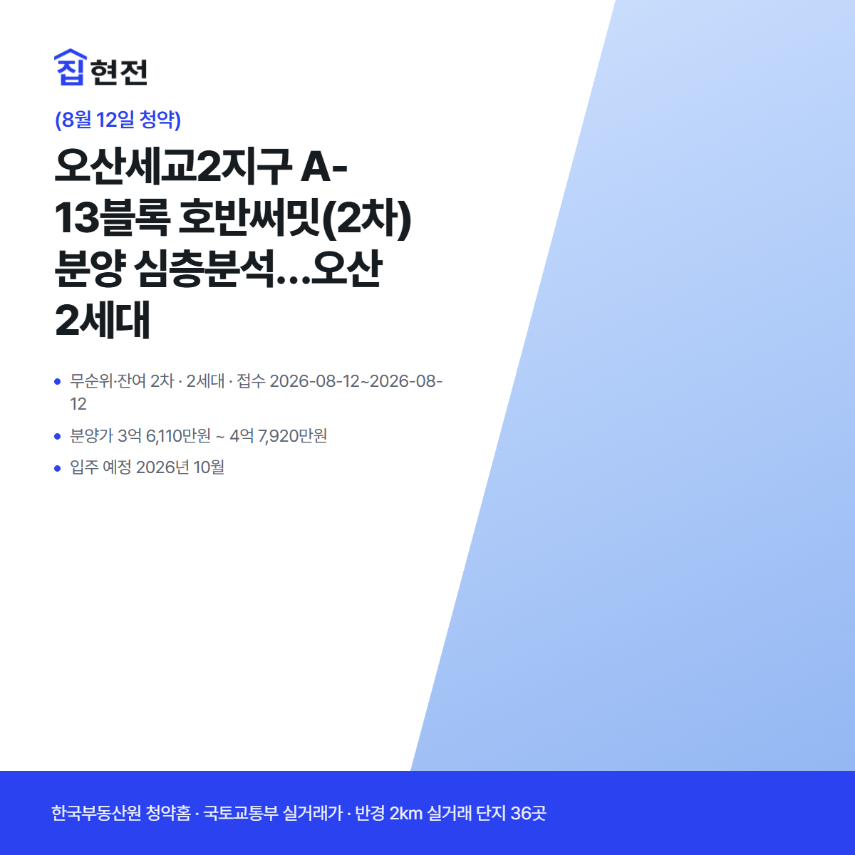 무순위·잔여 2차 · 2세대 · 접수 2026-08-12~2026-08-12